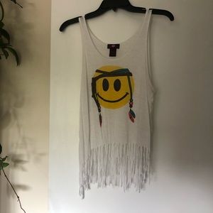 boho smiley face tank 😊